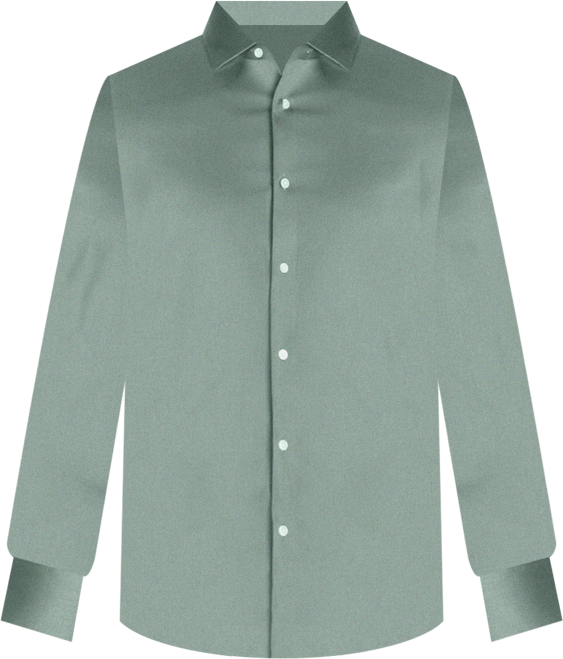 Men's Regular Fit Comfort Stretch Dress Shirt
