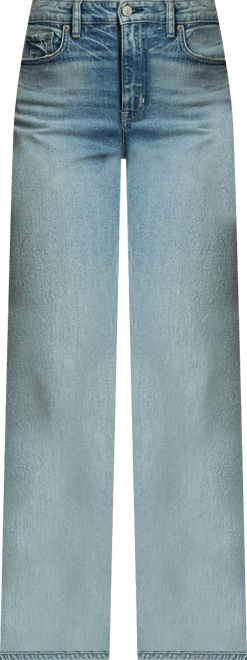 Petite High-Rise Wide-Leg Jeans