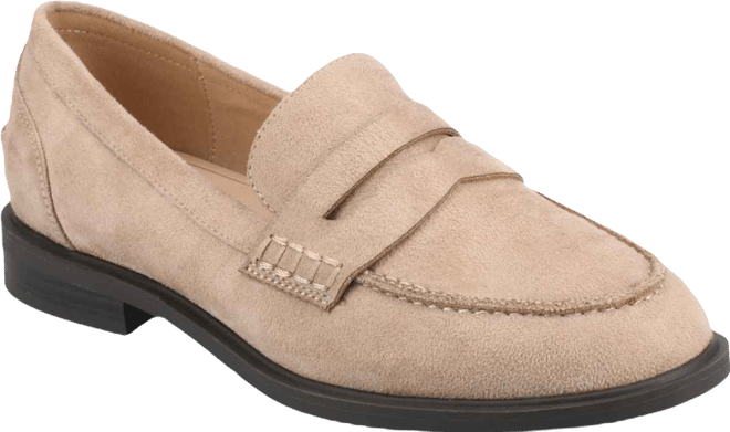 Women's Brooks Block Heel Comfort Penny Loafers