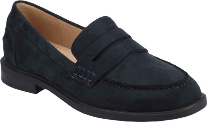 Women's Brooks Block Heel Comfort Penny Loafers