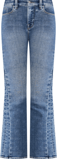 Women's Crop Mini Boot Cut Jeans