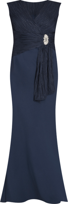 Petite Sleeveless V-neck Dress