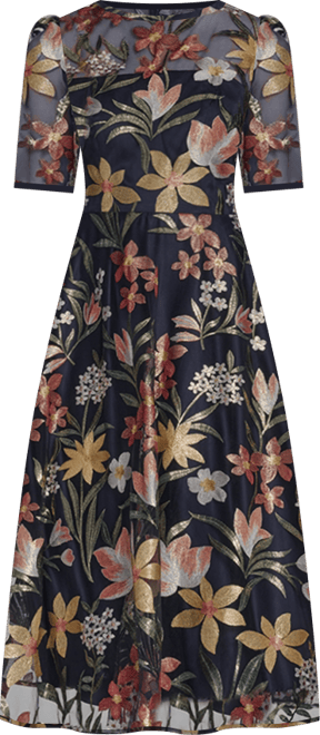 Women's Boat Neck Short Sleeve Dress