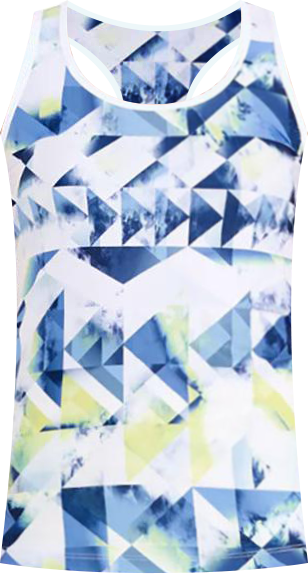 Kaleidoscope 25 Inch Racerback Womens Tennis Tank