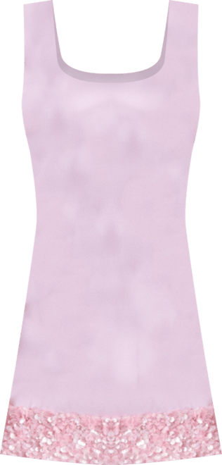 Women's Sequin Mixed Media Mini Dress