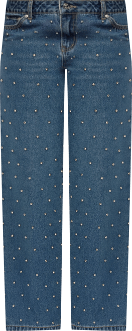 Women's Esmay Studded Low Rise Jeans