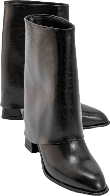 Ellas Chunky Heel Boot