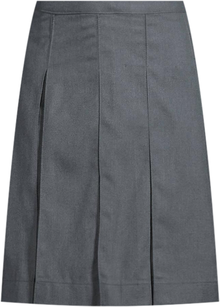 Women's Above the Knee Box Pleat Skirt