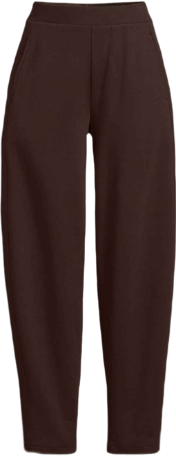 Women's Sport Knit High Rise Barrel Ankle Pants