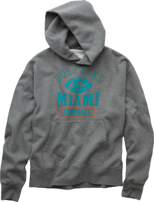 キャップ Miami dolphins hoodie & cap mens-new-era-heather-gray-
