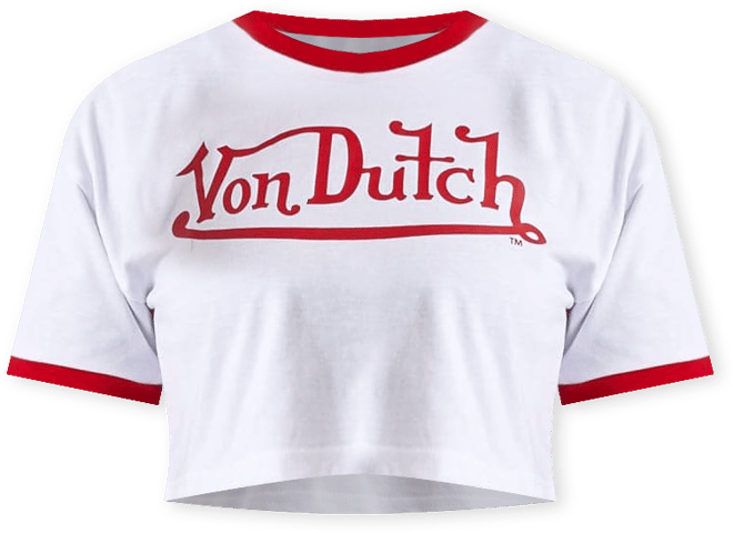 【送料込み】Von Dutch ポスター Von Dutch Signature Cropped Tee – DTLR