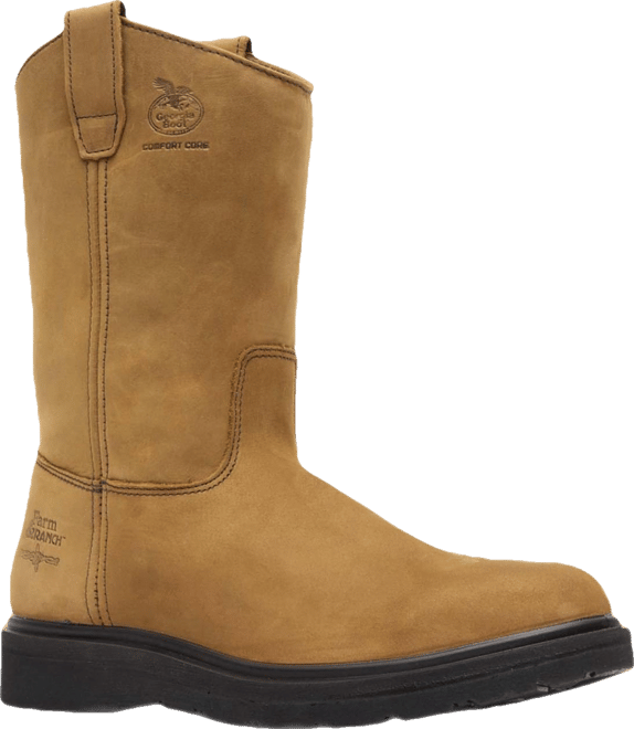 Men's Farm and Ranch Pull On Work Boot