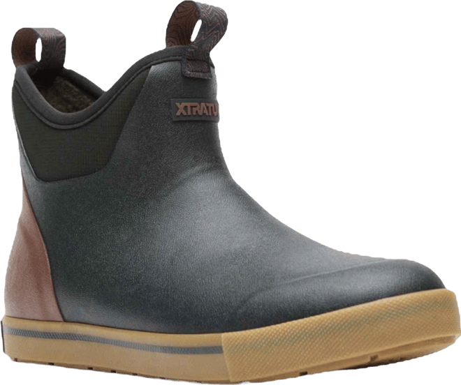 XTRATUF Men's Camp Fleece Lined 6 in Ankle Deck Boot - Macy's