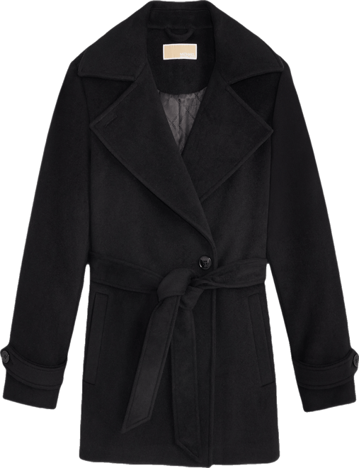 Michael  Women's Double-Breasted Belted Wrap Coat, Exclusively at Macy's