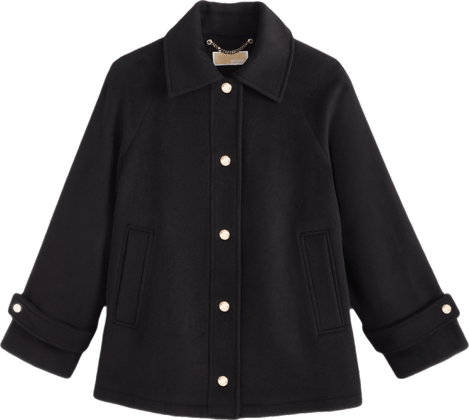 Michael  Women's Collared Button-Front Coat, Exclusively at Macy's