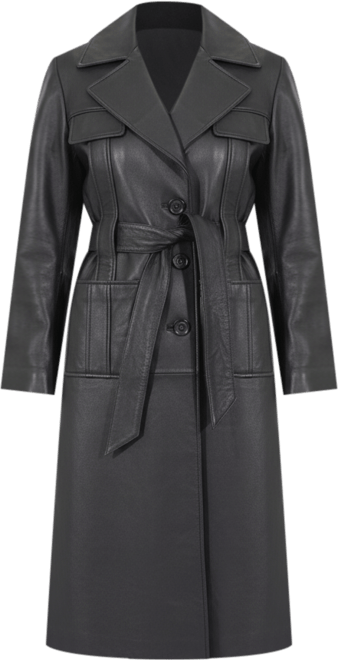 Women's Unstoppable Leather Trench
