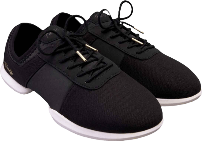 Women's Black Split-sole Sneaker