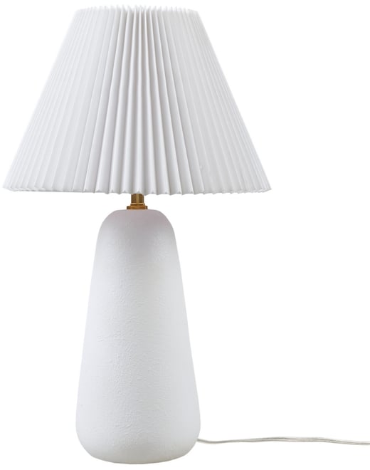 21" Veluna Textured Ceramic Table Lamp