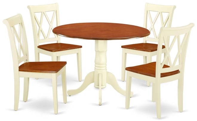 Dining Room Set Buttermilk & Cherry