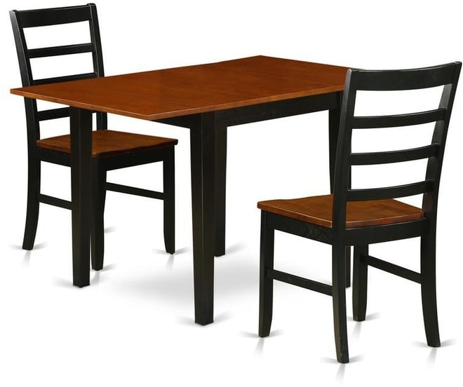 Dining Room Set Black & Cherry