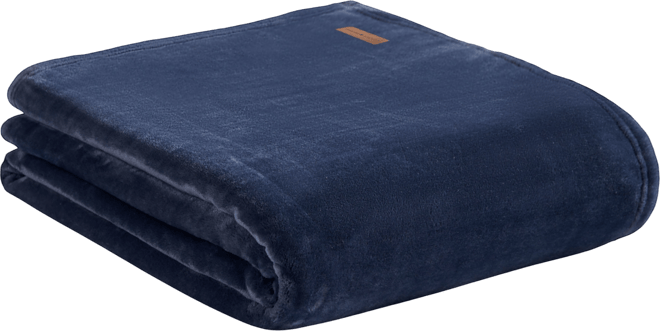 Solid Plush Throw, 50" x 70"