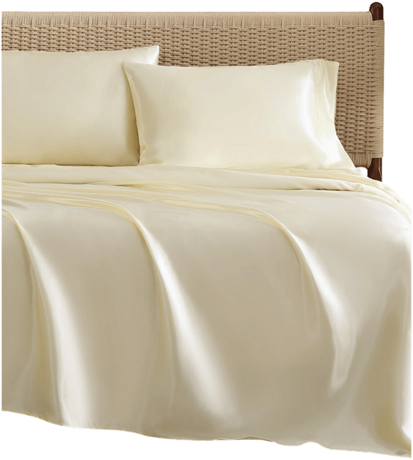 Silky Satin 4-Pc. Sheet Set, Queen