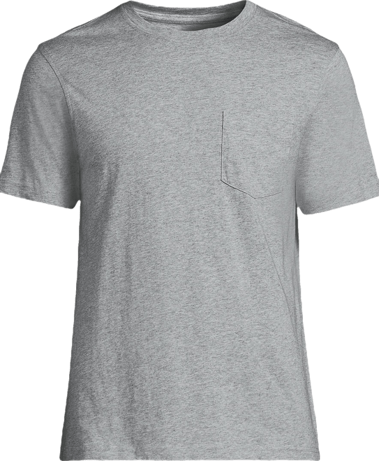 Men's Short Sleeve Cotton Supima Tee With Pocket