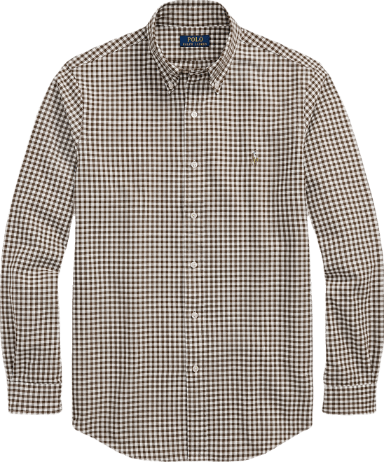 Men's Classic-Fit Gingham Oxford Shirt