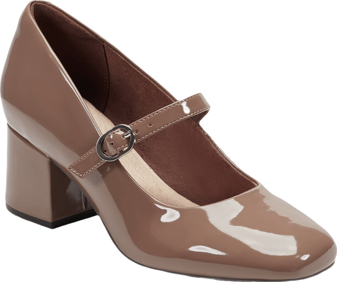 Women's Xena Block Heel Mary Jane Dress Pumps