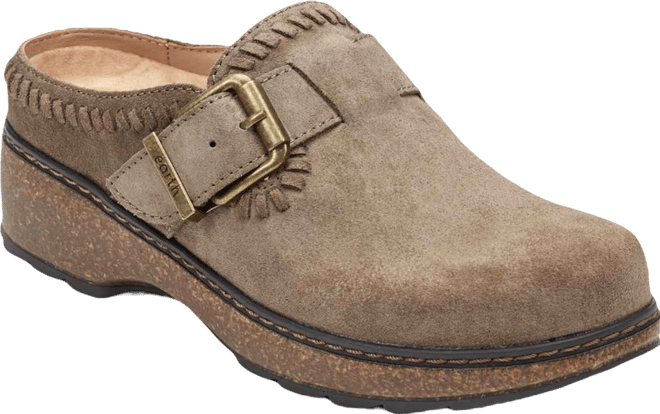 Women's Kay Stitched Round Toe Clogs