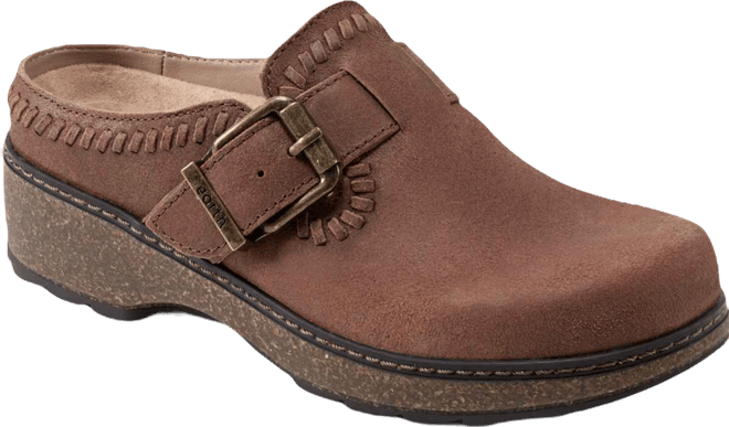 Women's Kay Stitched Round Toe Clogs