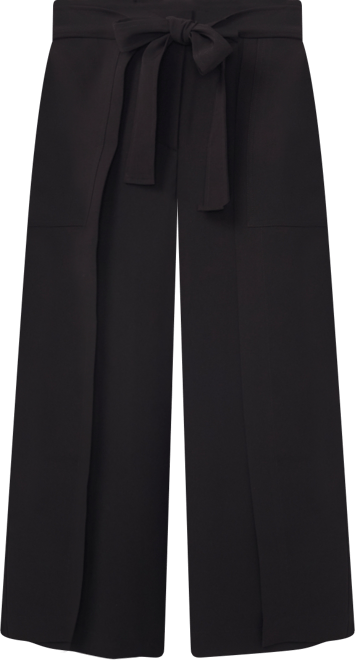 Women's Cropped Flap Front Pants