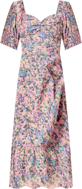 Women's Open Back Tie Maxi Dress