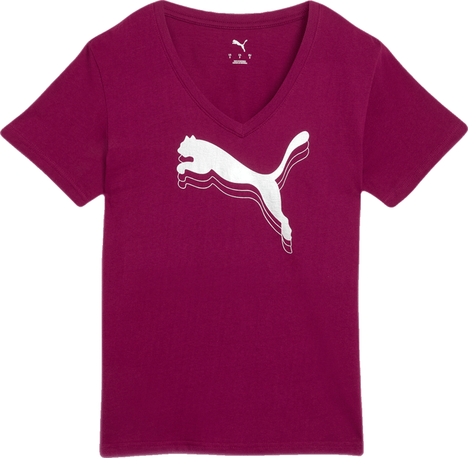 PUMA Essentials Metallic Women's V-Neck T-Shirt