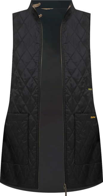 Black Barbour x Tuckernuck Reversible Paisley Vest