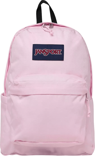 floral print jansport backpack Big Student Pastel Petals Lilac Style:Princess roomy interior and plenty Kangaroo Luxury Brand Man GLE