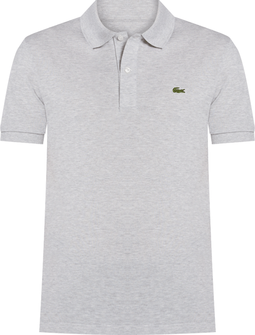 Men's Slim Fit Short Sleeve Ribbed Polo Shirt