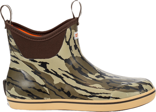 Men's 6 in Mossy Oak Bottomland Ankle Deck Boot