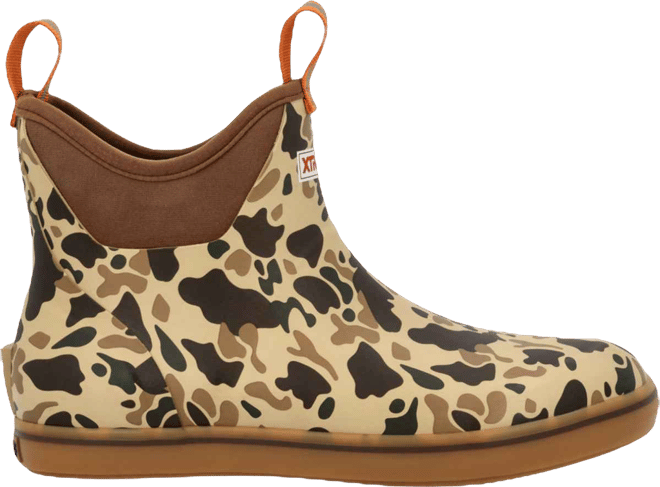 Men's 6 in Duck Camo Ankle Deck Boot
