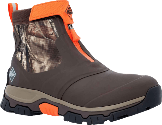 Men's Mossy Oak Breakup Country Apex Mid Zip Ankle Boot