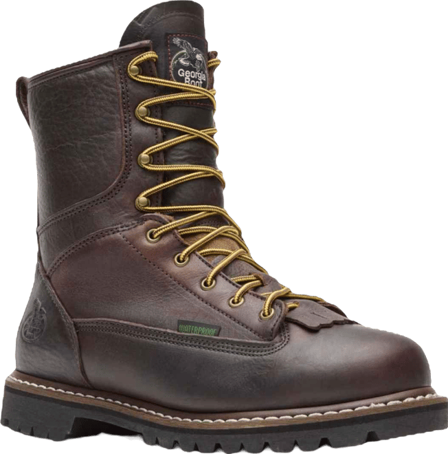 Men's Waterproof Lace-To-Toe Work Boot