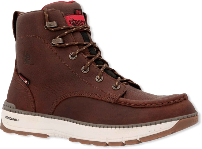 Men's Rebound Wedge Waterproof Composite Toe Work Boot