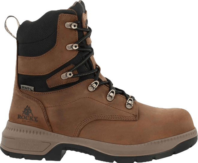 Men's Worksmart 8” Comp Toe Internal Met Guard Work Boot