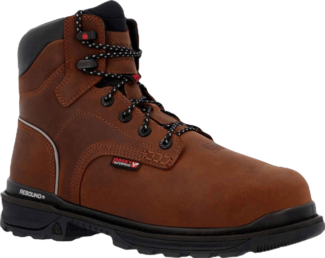 Men's Rams Horn Composite Toe Internal Met Guard Work Boot