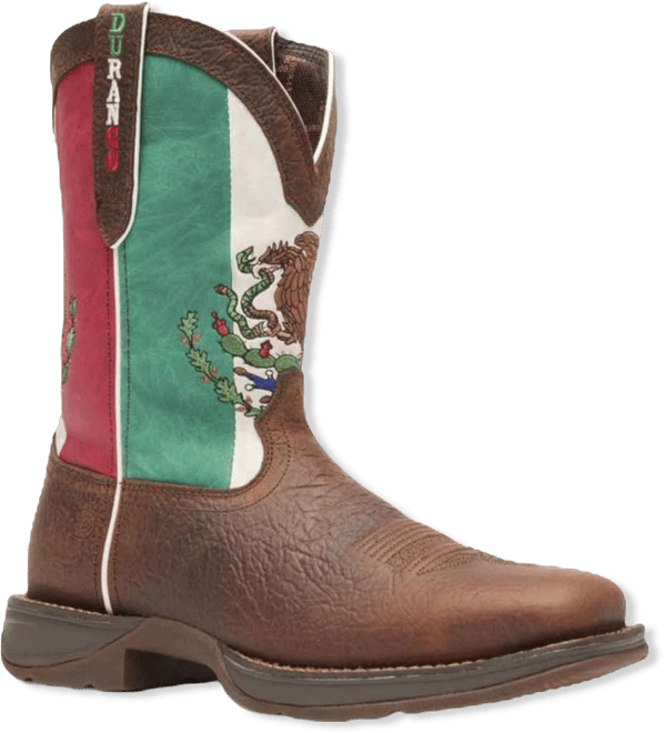 Men's Rebel by Mexico Flag Western Boot