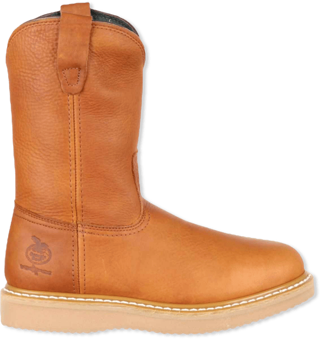 Men's Wedge Steel Toe Pull On Work Boot