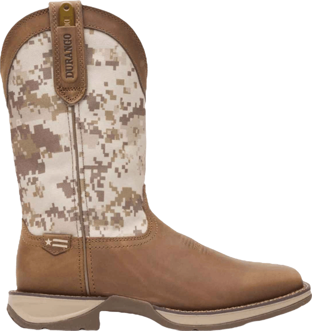 Men's Rebel by Desert Camo Pull-on Western Boot