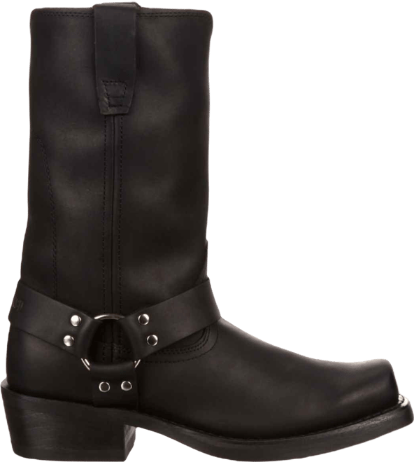 Men's Black Harness Boot