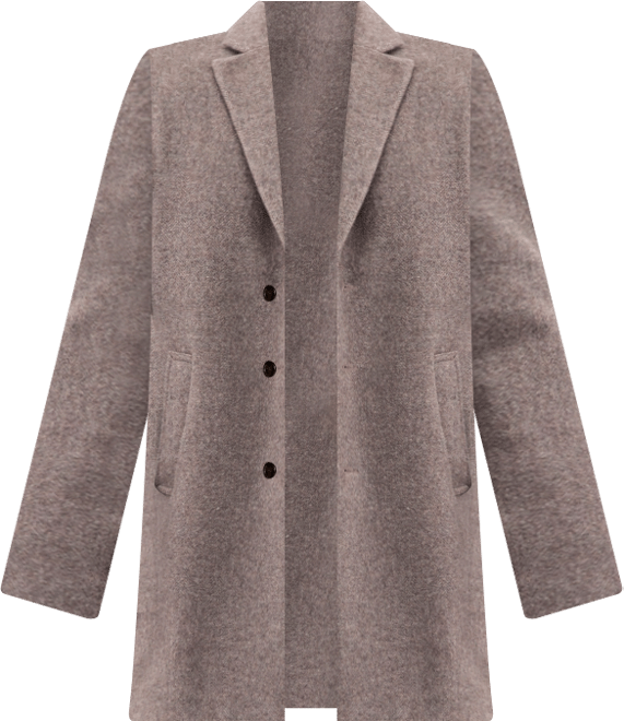 Men's Prosper Wool-Blend Slim Fit Overcoat