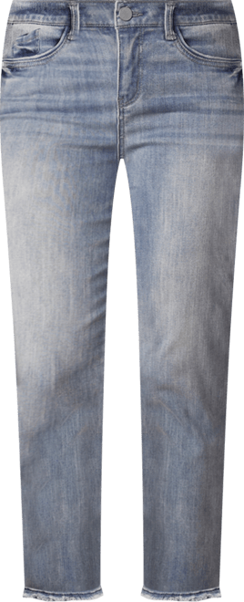 Petite "Ab"solution High-Rise Slim-Straight Jeans